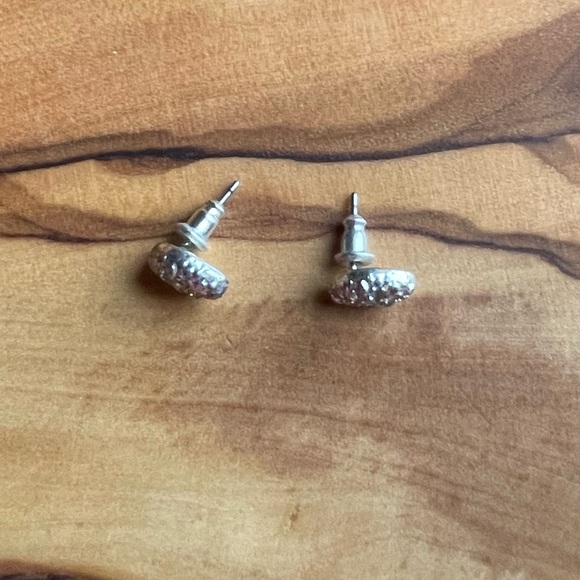 Dazzling Crystal Silver Earrings - Picture 5 of 5